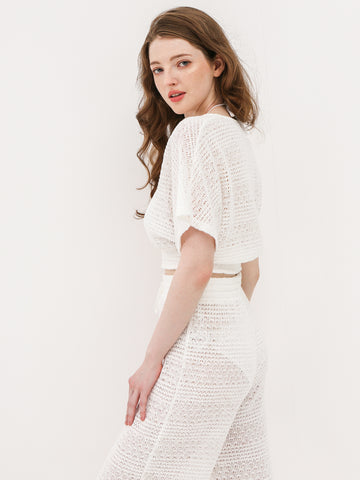 Resort Vibe Crochet Top Cover Up